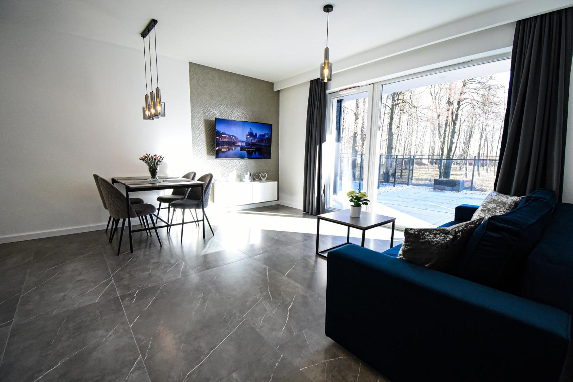 Apartament Villa Park Przy Plazy Z Widokiem Na Jezioro, Taras 50 M2 أوسترودا المظهر الخارجي الصورة